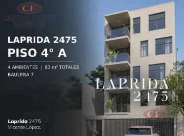 Departamento · 78m² · 78 Ambientes · Epartamento de 4 Ambientes Al Frente con Balcón y Baulera