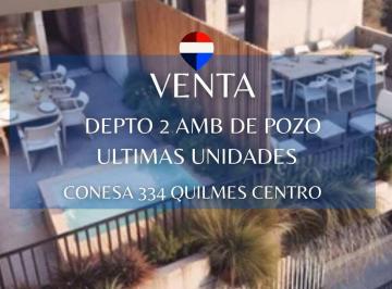 Departamento · 39m² · 2 Ambientes · Venta Dpto 2 Amb Desde Pozo - Quilmes Centro