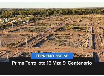 Terreno · 360m² · Terreno en Venta Prima Terra Centenario