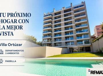 Departamento · 56m² · 3 Ambientes · Venta Departamento 3 Ambientes Ortuzar Parrilla