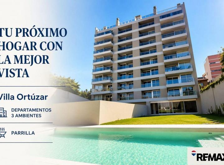 Venta Departamento 3 Ambientes Ortuzar Parrilla
