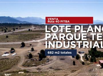 Terreno · 682m² · Lote Pitba Par. Industrial y Tecnologico Bariloche