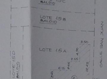 Terreno · 500m² · 2 Lotes Contiguos en Venta en Oliveros