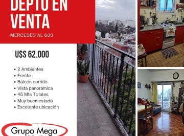 Departamento · 40m² · 2 Ambientes · 2 Ambientes con Balcon Al Frente
