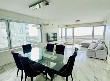 Departamento · 124m² · 3 Ambientes · 1 Cochera · Departamento en Alquier Le Parc Puerto Madero 3 Ambientes con Cochera Amoblado!