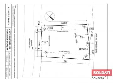 Terreno · 614m² · Terreno en Venta en Barrio Cerrado en Bella Vista