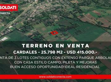 Casa · 1157m² · Venta de Fracción 2,5 Hectáreas con Casa de Campo, Galpón y Pileta en Cardales