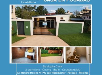 Casa de 3 ambientes, Posadas · ¡Excelente Oportunidad! Alquilo Casa en Posadas Misiones