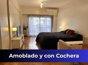 Departamento · 37m² · 1 Ambiente · 1 Cochera · Alquiler 1 Amb Amoblado y Cochera Palermo Hollywoo