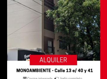 Departamento de 1 ambiente, La Plata · Monoambiente Zona Centro La Plata