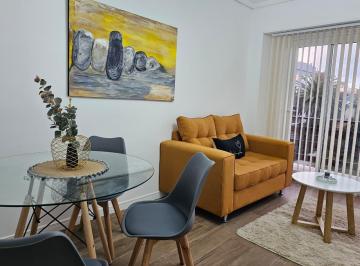 Departamento · 47m² · 2 Ambientes · Departamento Dos Ambientes Al Frente con Balcón y Vista Al Mar. Amoblado.