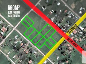 Terreno · 660m² · Terrenos en Venta - 660 m² - Mar de Cobo