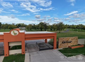 Terreno · 619m² · Lote en Venta en Abrilsur! Consultar Financiación!
