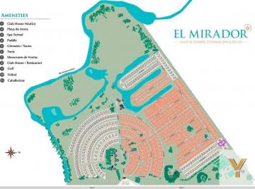 Terreno · 1950m² · Terreno en Venta - 1.950 m² - Club de Campo El Mirador