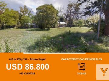 Terreno · 2258m² · Terreno en Venta - 2258 m² - Arturo Seguí [financiado]