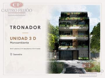 Departamento · 39m² · 1 Ambiente · Monoambiente con Balcón y Baulera en Venta en Saavedra.