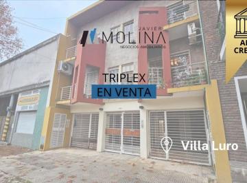 PH · 150m² · 4 Ambientes · 1 Cochera · Triplex en Venta en Villa Luro