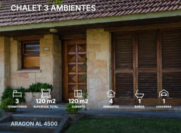 Casa de 4 ambientes, Mar del Plata · Chalet Estilo Mar del Plata Todo en P Baja