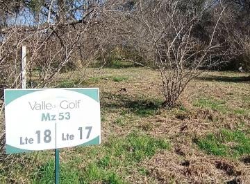 Terreno · 481m² · Terreno en Venta en Valle del Golf Cordoba Financiado 24 Cuotas