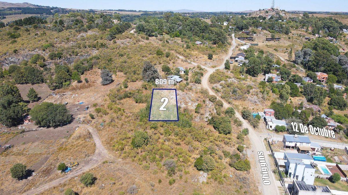 Lote en calle O´Higgins, zona Calvario, 809 m²