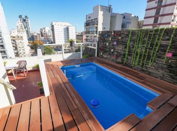 Departamento · 33m² · 2 Ambientes · 1 Cochera · Venta Dpto 2 Amb Bcón Vista Abierta Piscina Boedo
