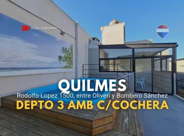 PH · 54m² · 3 Ambientes · 1 Cochera · Venta Duplex 3 Amb Rodolfo Lopez 1561 Quilmes