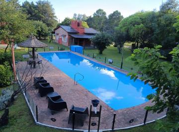 Casa · 265m² · 12 Ambientes · 4 Cocheras · Complejo de Cabañas Amoblado en Potrero de Garay