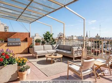 Departamento · 68m² · 3 Ambientes · Venta Departamento 3 Ambientes Impecable Muy Luminoso Al Frente Gran Balcón Terraza Caballito