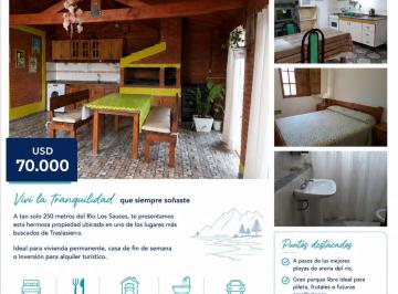 Casa de 1 ambiente, Arroyo de los Patos · Cabaña en Venta en Arroyo de Los Patos