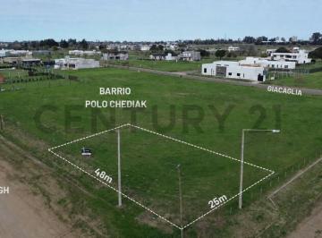 Terreno · 1221m² · Terreno en Polo Chediak - Excelente Oportunidad. Venado Tuerto