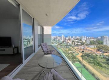 Departamento · 100m² · 2 Ambientes · 1 Cochera · Apartamento de 1 Dormitorio en Alquiler, Brava
