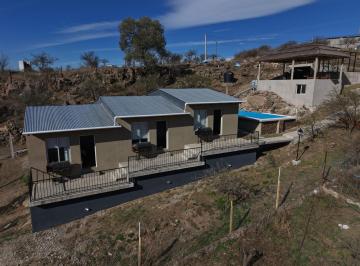 Casa · 170m² · 8 Ambientes · 3 Cocheras · Complejo de 3 Cabañas a Estrenar en Venta en Estancia Vieja, Sierras de Córdoba
