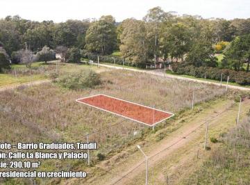 Terreno · 290m² · Lote en Venta Tandil Zona Barrio Graduados