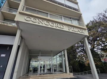 Departamento · 50m² · 1 Ambiente · 1 Cochera · Venta Monoamb. 56 m² Concord Pilar Ideal Inversor