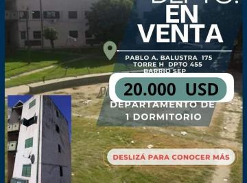 Departamento de 2 ambientes, Córdoba · Vendo Hermoso Departamento en Barrio Sep, Ubicado en Segundo Piso, Proma a Capilla del Barrio.