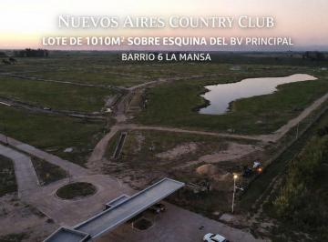 Terreno · 1010m² · Lote Sobre Bv Principal Esquina de 1010 m² Barrio 6