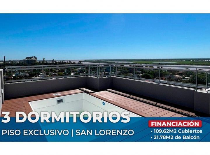 Departamento · 110m² · 4 Ambientes · 1 Cochera