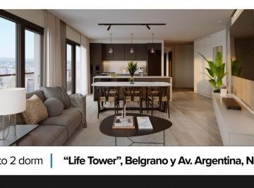 Departamento · 88m² · 3 Ambientes · Depto 2 Dorm Venta Av Argentina y Belgrano Neuquen