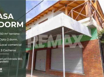 Casa · 233m² · 8 Ambientes · 3 Cocheras · Venta de Casa, Local y 2 Departamentos