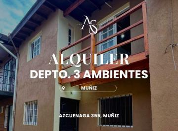 Departamento · 70m² · 3 Ambientes · Departamento - Muñiz