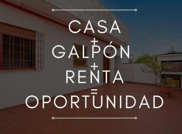 Casa · 260m² · 5 Ambientes · 1 Cochera · Casa Ideal Renta Inversion Cochera Apto Credito