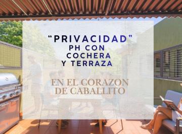PH · 154m² · 4 Ambientes · 1 Cochera · Venta PH Caballito 4 Ambientes Cochera Patio