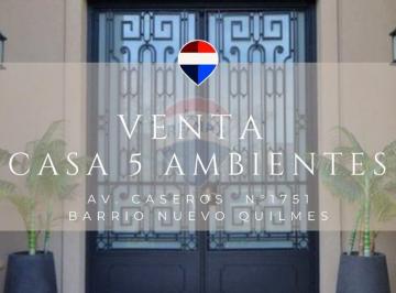 Casa · 350m² · 5 Ambientes · 2 Cocheras · Venta Casa 5 Amb Piscina, Quincho en Nuevo Quilmes