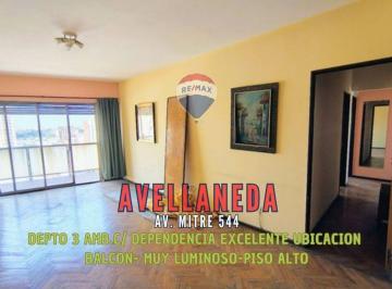 Departamento · 93m² · 4 Ambientes · Venta Departamento 3 Amb. C - Dep. Balcón Avellaneda