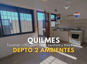 PH · 39m² · 2 Ambientes · 1 Cochera · Departamento en Quilmes con Cochera y Patio Propio