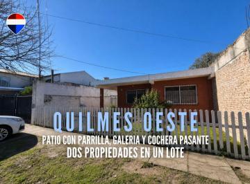 Casa · 110m² · 4 Ambientes · 2 Cocheras · Venta Casa 4 Amb con Cochera y Parrilla Quilmes O.