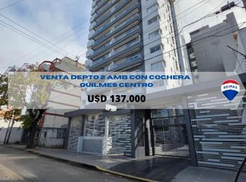 Departamento · 50m² · 2 Ambientes · 1 Cochera · Venta Depto Quilmes Centro