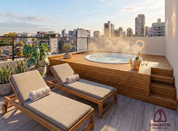 Venta Dpto 3 Amb Al Frente con Balcón - Parque Cha