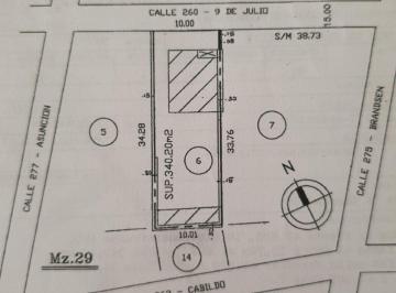 Terreno · 340m² · Terreno Lote Venta Ciudadela