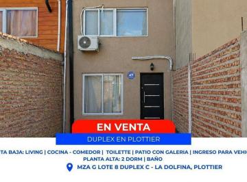 Casa · 85m² · 4 Ambientes · Duplex 2 Dorm en Venta - La Dolfina, Plottier
